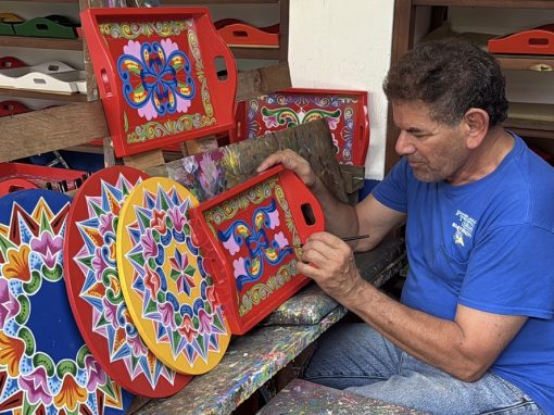 artist at Oxcart-factory