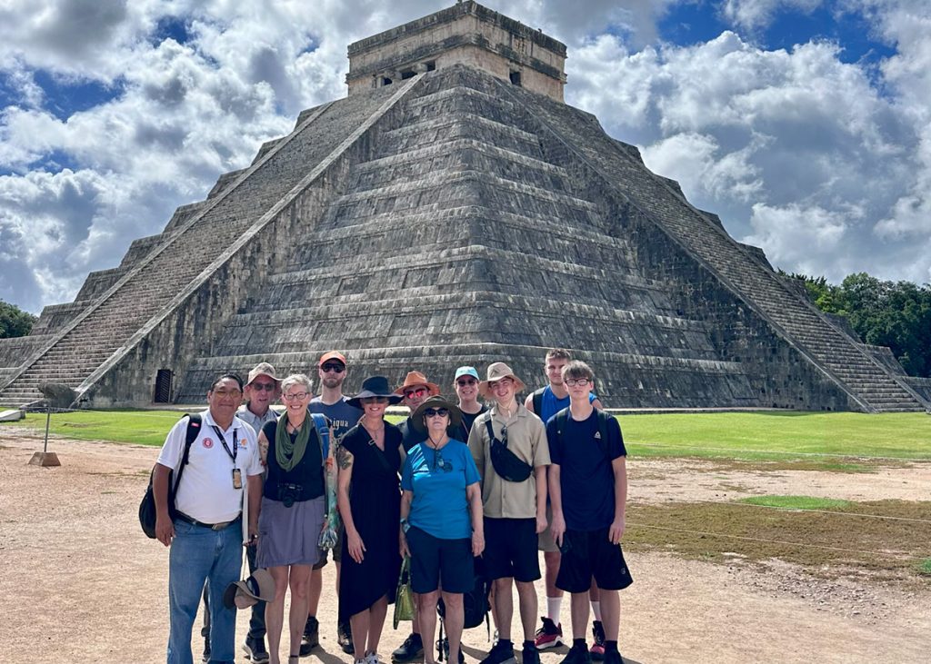 High School Students, GCAC Leadership Visit Mayan Ruins with Bethel University Global Studies