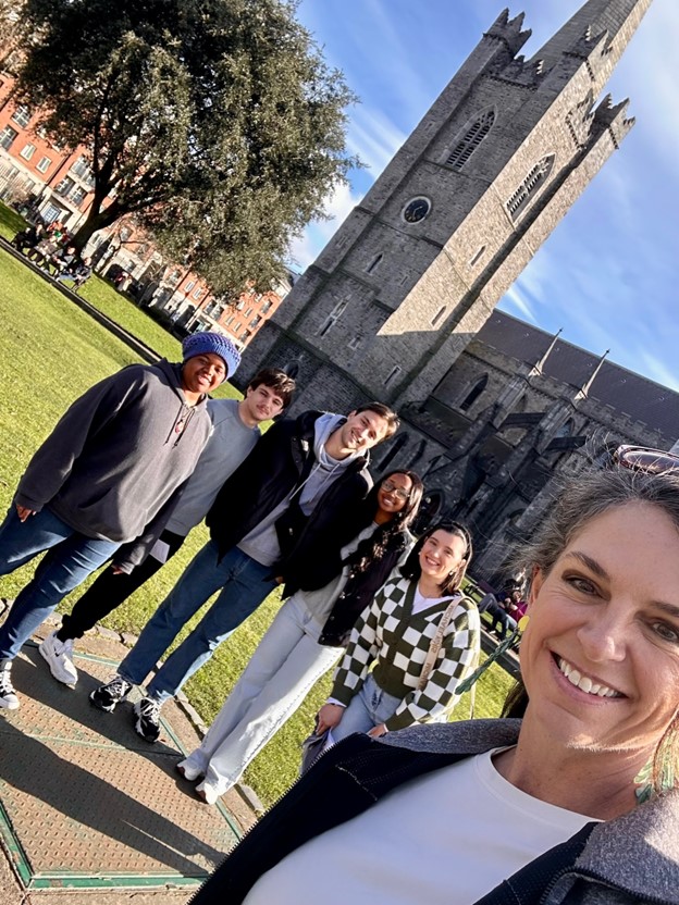 Bethel students and faculty in Dublin at St Patrick’s